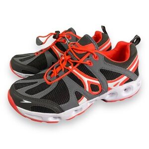 NEW Speedo Women’s Grey Pink Hybrid Hydro Comfort Water 4.0 Sneaker Size 7